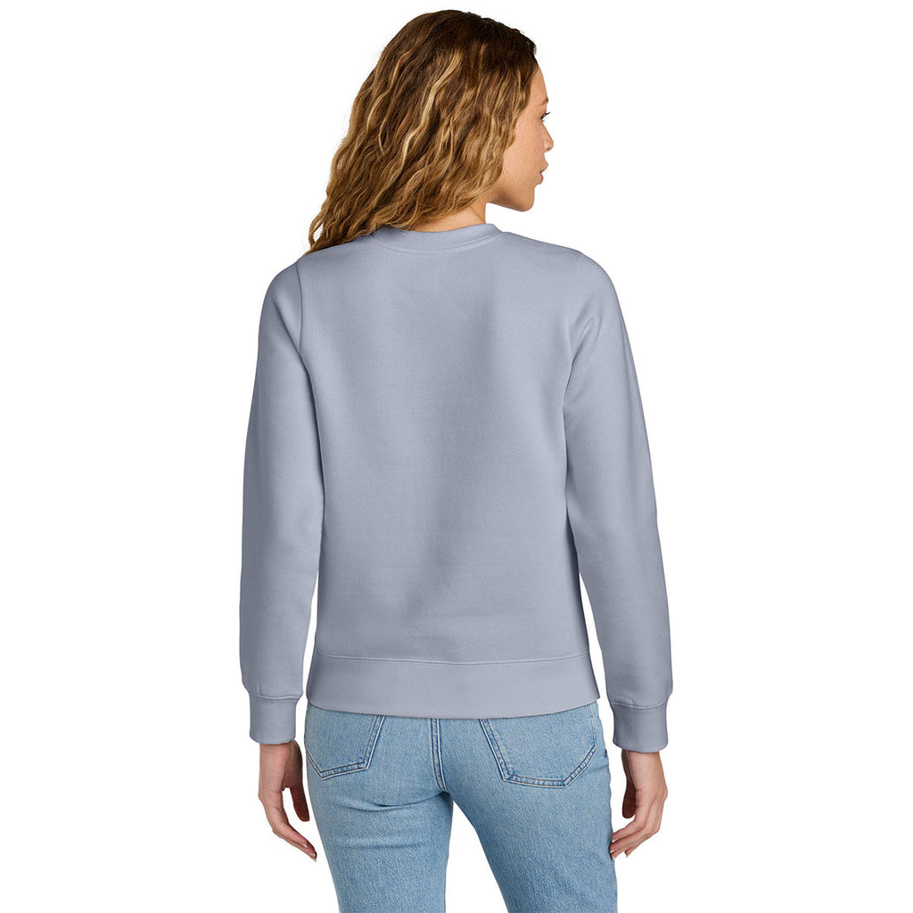 District Women's Icelandic Purple V.I.T. Fleece Crew