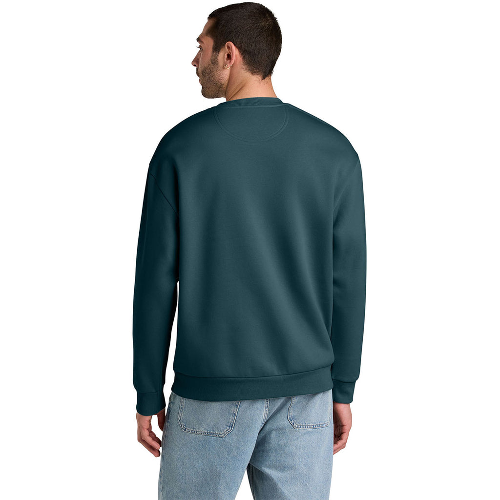 District Men's Deep Cyan V.I.T. Heavyweight Fleece Crew