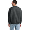 District Men's Heathered Charcoal V.I.T. Heavyweight Fleece Crew