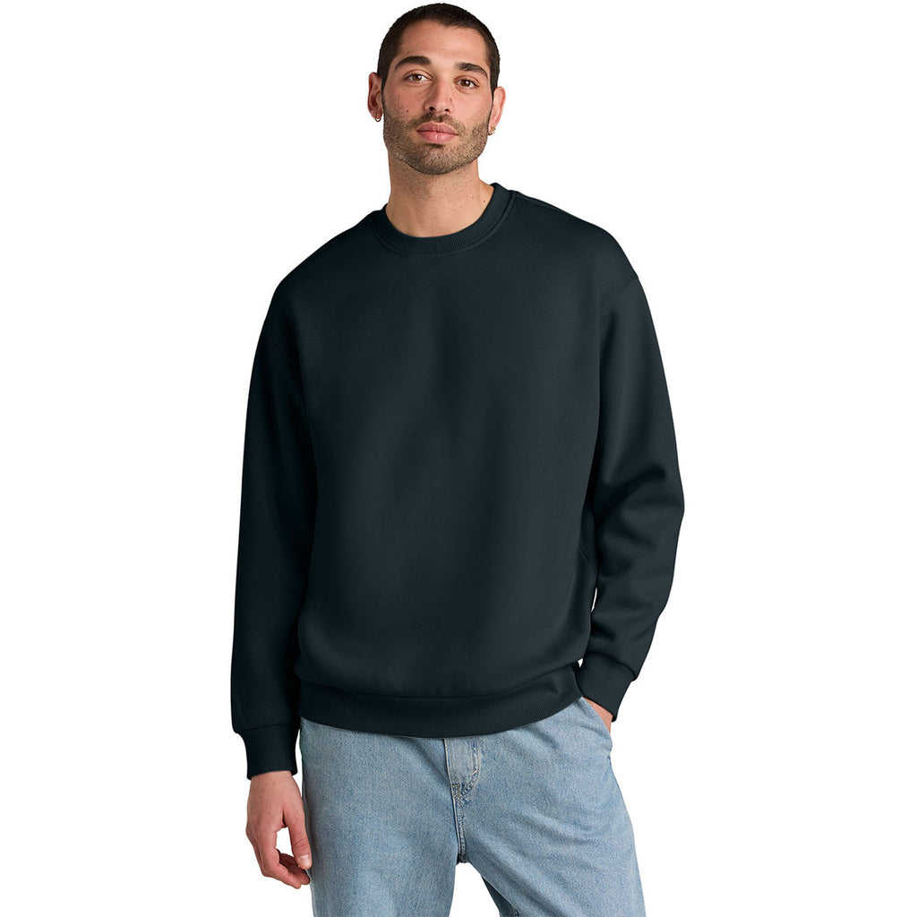 District Men's Navy Blue V.I.T. Heavyweight Fleece Crew