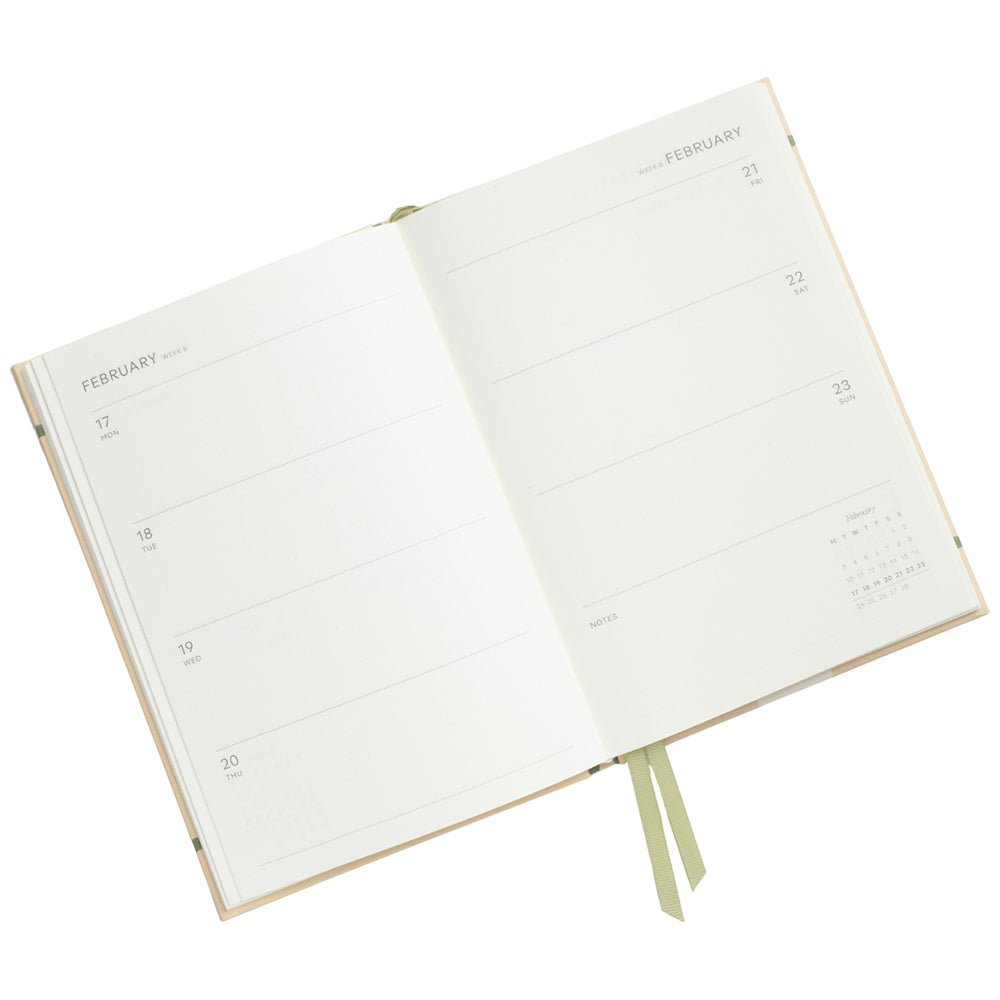 Papier Mauve Demi Calendar Year Planner