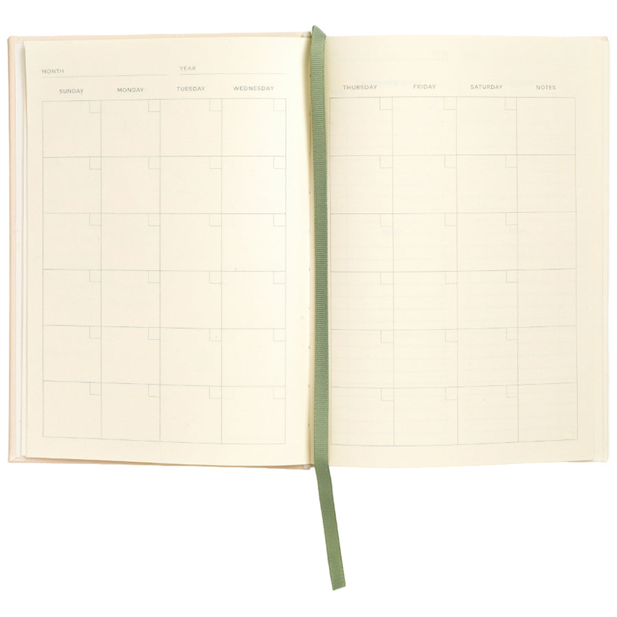 Papier Mid Blue Demi Daily Planner