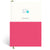 Papier Bright Pink Demi Plain Notebook