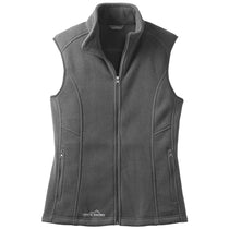 Eddie Bauer Women's Grey Steel Fleece Vest