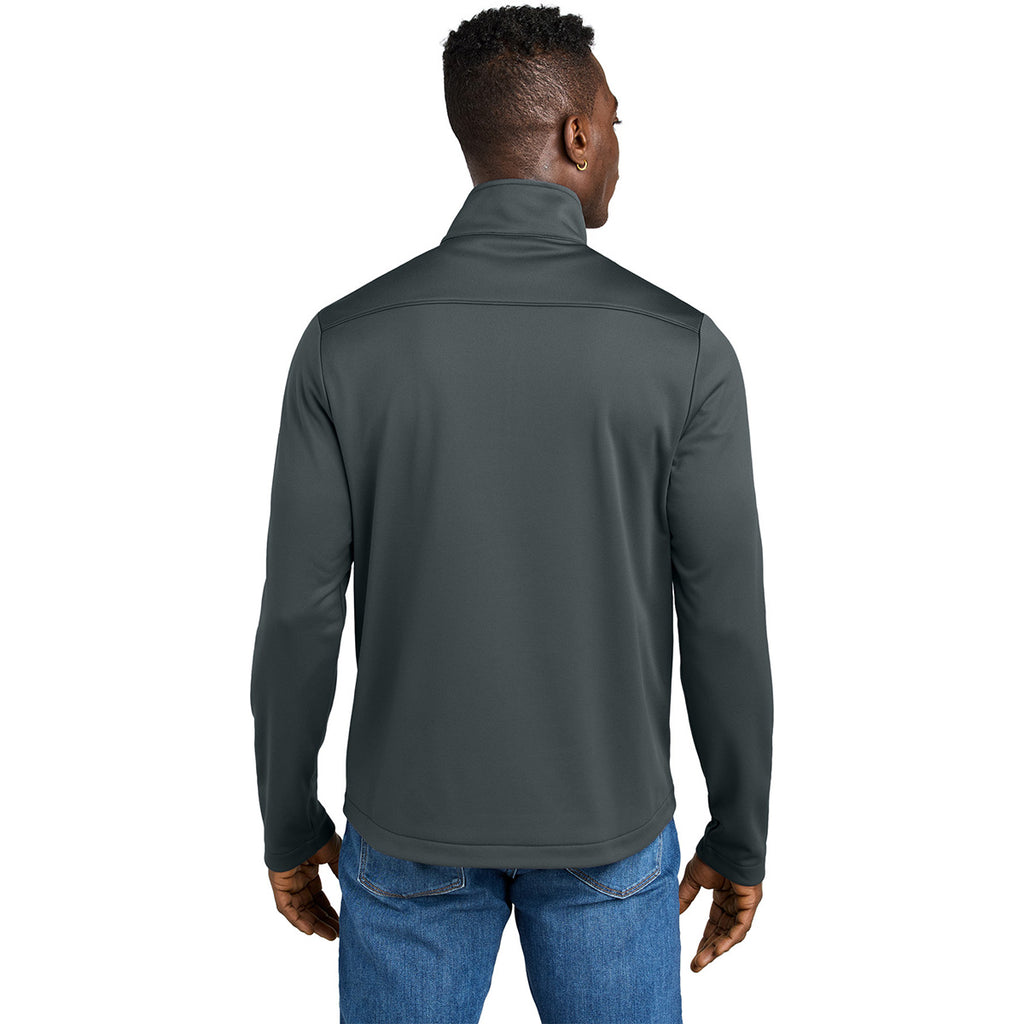 Eddie Bauer Men's Iron Gate Smooth Mid Layer Fleece 1/2-Zip