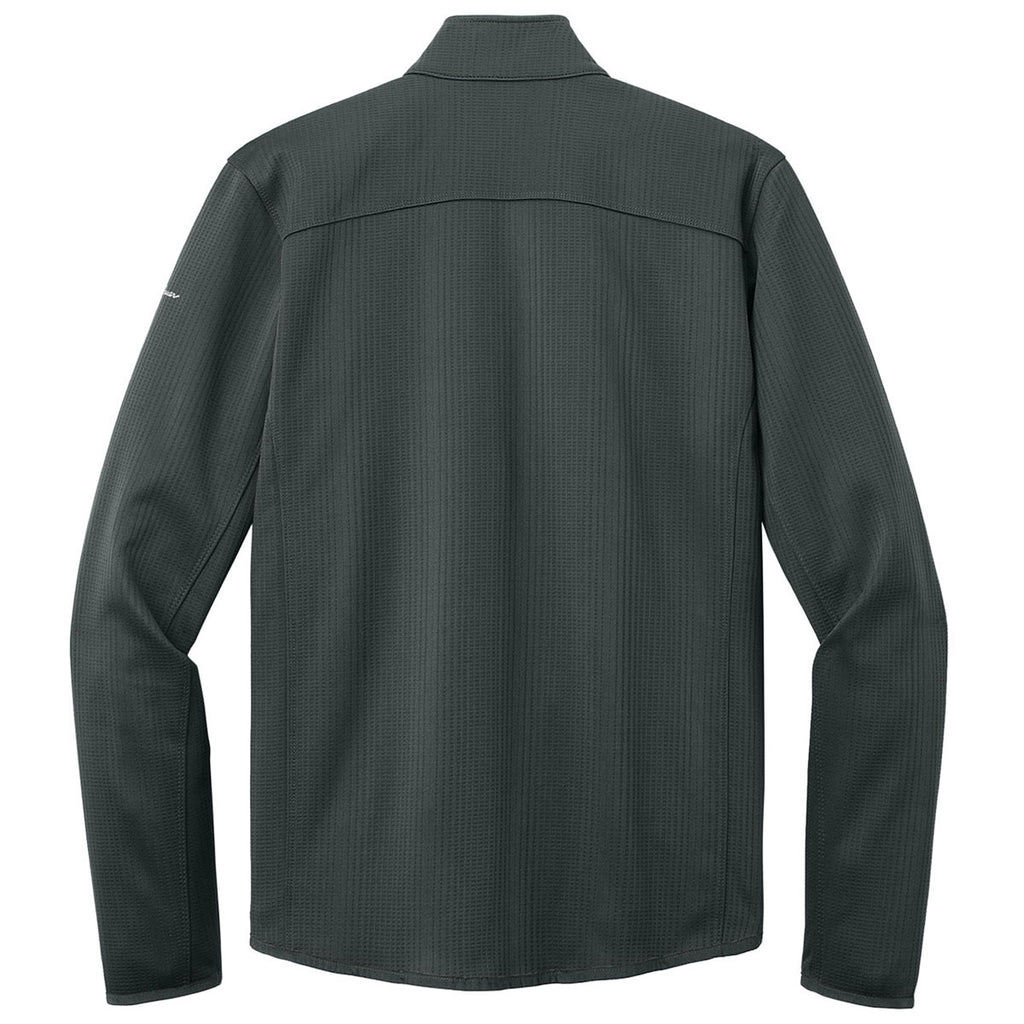 Eddie Bauer Men's Grey Steel Dash Full-Zip Fleece Jacket