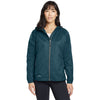 Eddie Bauer Women's Adriatic Blue Packable Wind Jacket