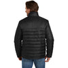 Eddie Bauer Men's Deep Black Quilted Jacket