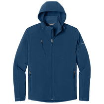 Eddie Bauer Men's Admiral Blue Hooded Softshell Parka