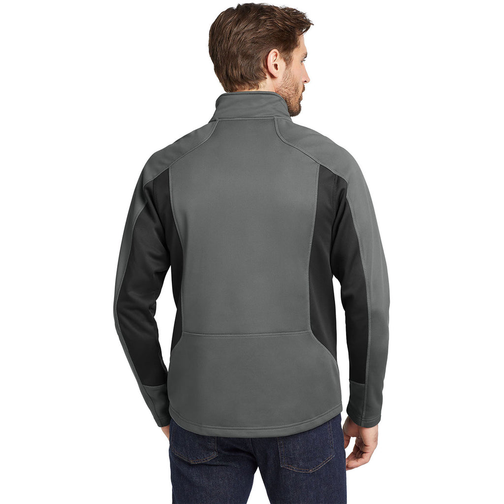 Eddie Bauer Men's Metal Grey Trail Soft Shell Jacket