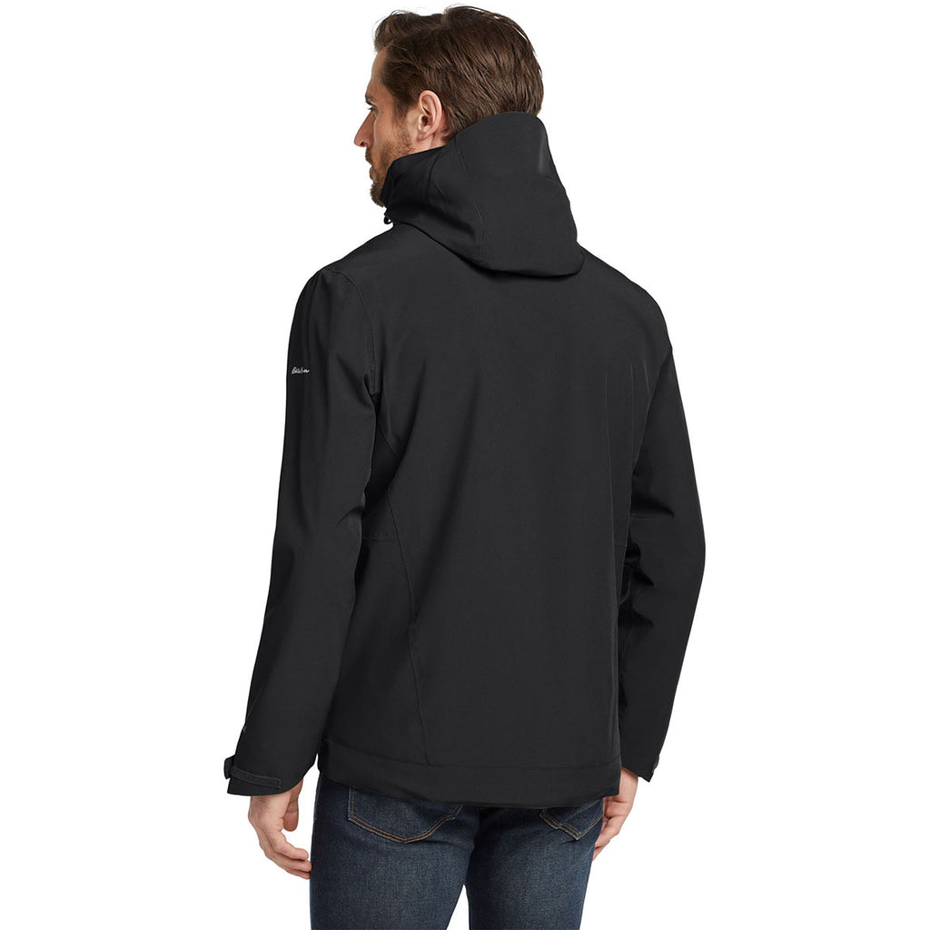 Eddie Bauer Men's Black/Storm Grey WeatherEdge 3-in-1 Jacket