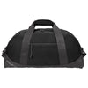 Eddie Bauer Black/Grey Steel Medium Ripstop Duffel