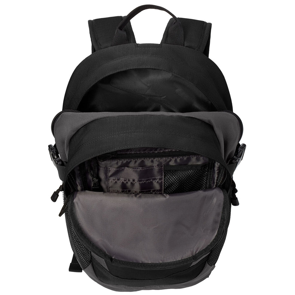 Eddie Bauer Black/Grey Steel Ripstop Backpack