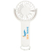 Logomark White Gale Rechargeable Hand Fan