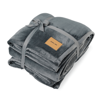 Gemline Grey Family Time Mega Blanket