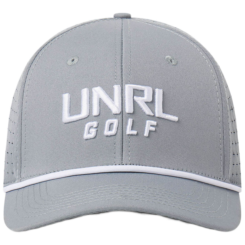 UNRL Cadet Gray Golf Primary Snapback - Mid-Pro