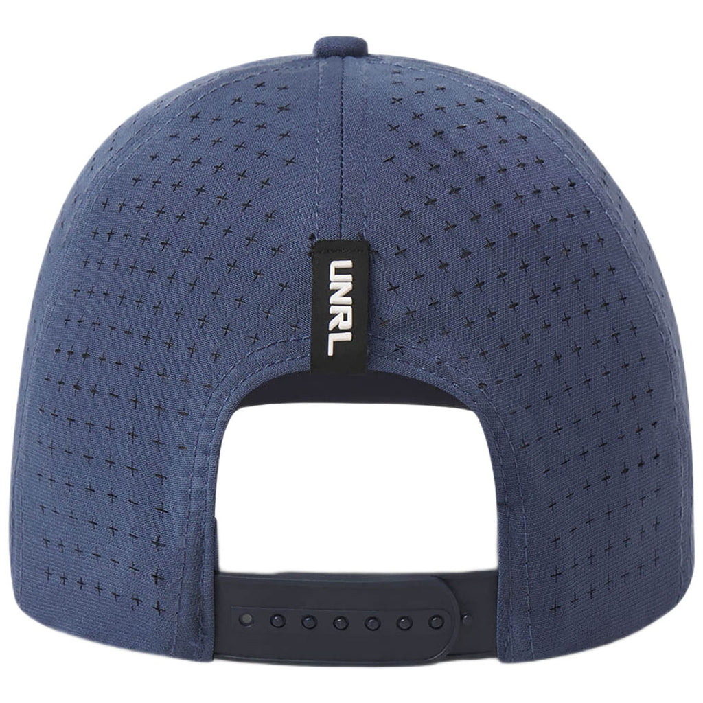 UNRL Cavern-White Golf Primary Snapback - Mid-Pro