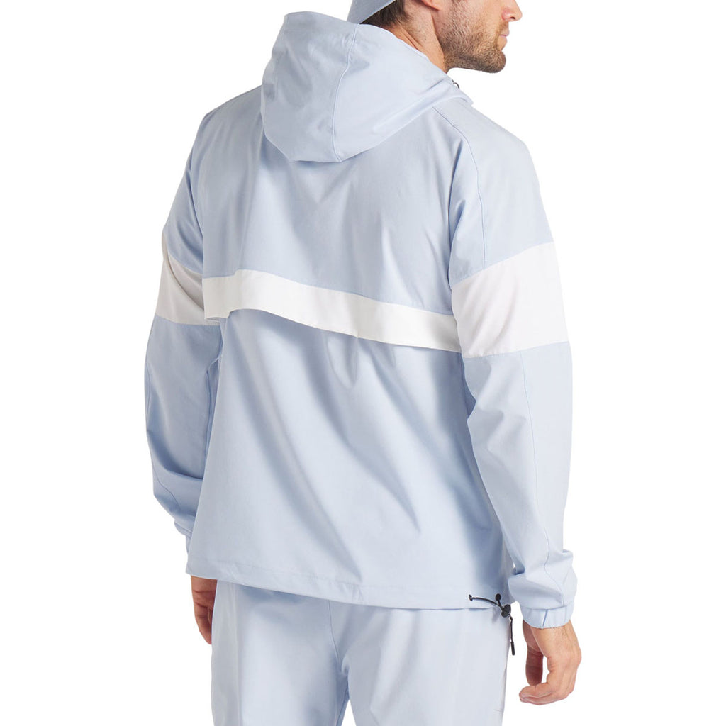 UNRL Men's Sky Blue Sand Golf DWR Track Jacket