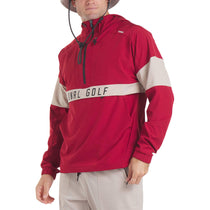 UNRL Men's Sienna-Sand Sand Golf DWR Track Jacket