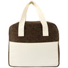 Logomark Brown Nika 6-Can Lunch Cooler