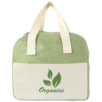 Logomark Green Nika 6-Can Lunch Cooler