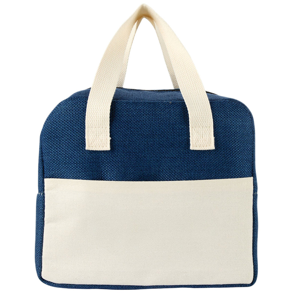 Logomark Navy Nika 6-Can Lunch Cooler