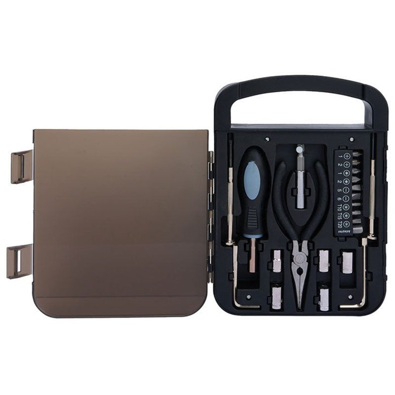 Logomark Black Samuel 22-Piece Home Tool Set