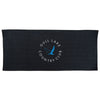 The Magnet Group Black Caddy Waffle Weave Golf Towel