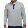 Holderness & Bourne Men's Heathered Grey & Navy The Sullivan Pullover