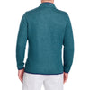 Holderness & Bourne Men's Heathered Deep Teal & Navy The Sullivan Pullover