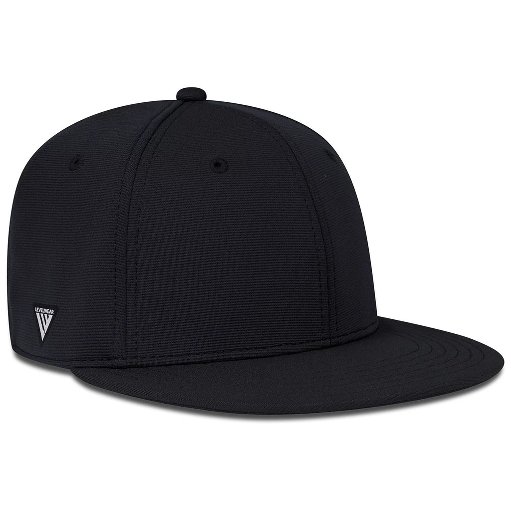 Levelwear Black Brooklyn Baseball Cap