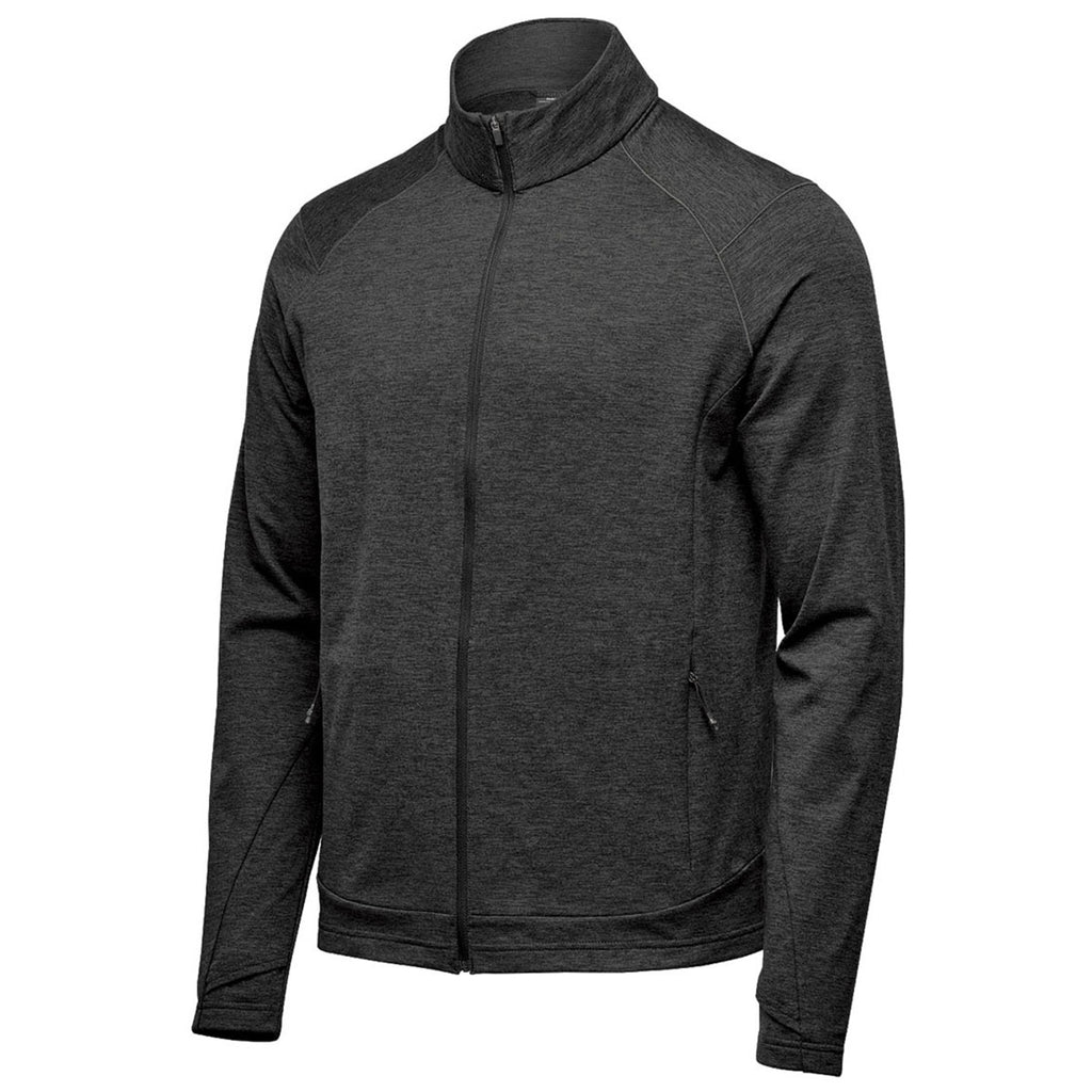 Stormtech Men's Black Heather Treeline Performance Jacket