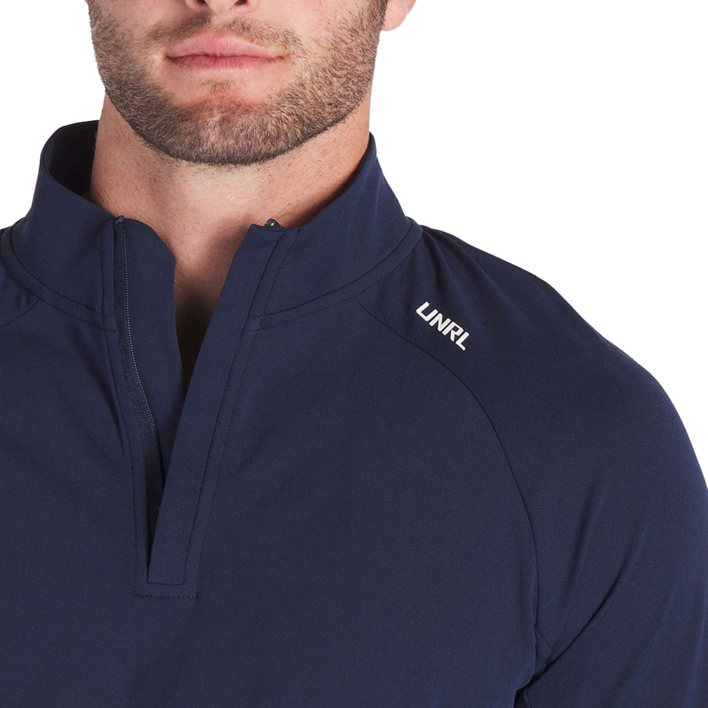 UNRL Men's Navy Highlands Quarter Zip