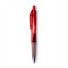 48-Hour BIC Clear Red Intensity Clic Gel Pen with Blue Ink