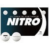 Nitro White Ultimate Distance Golf Balls (15 Ball Pack)