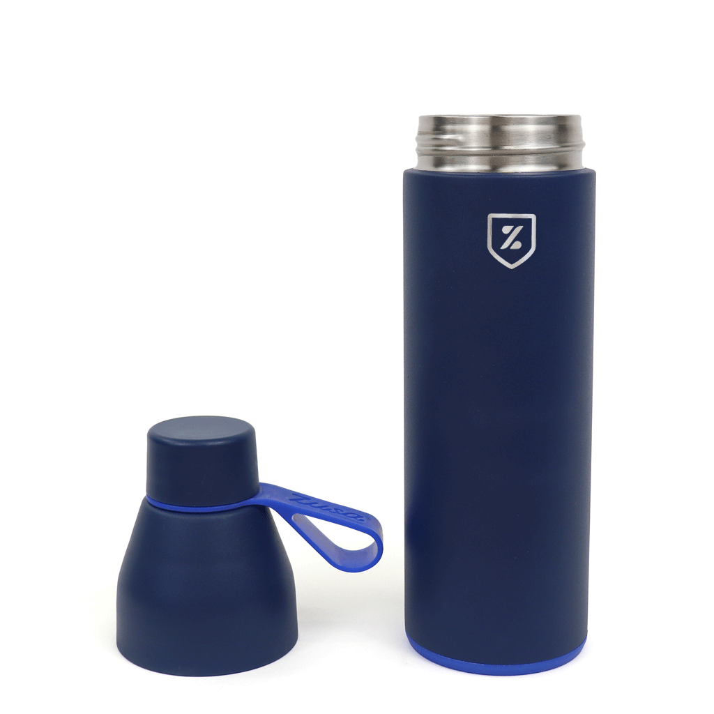 Zusa Navy Sidekick Water Bottle 20 oz