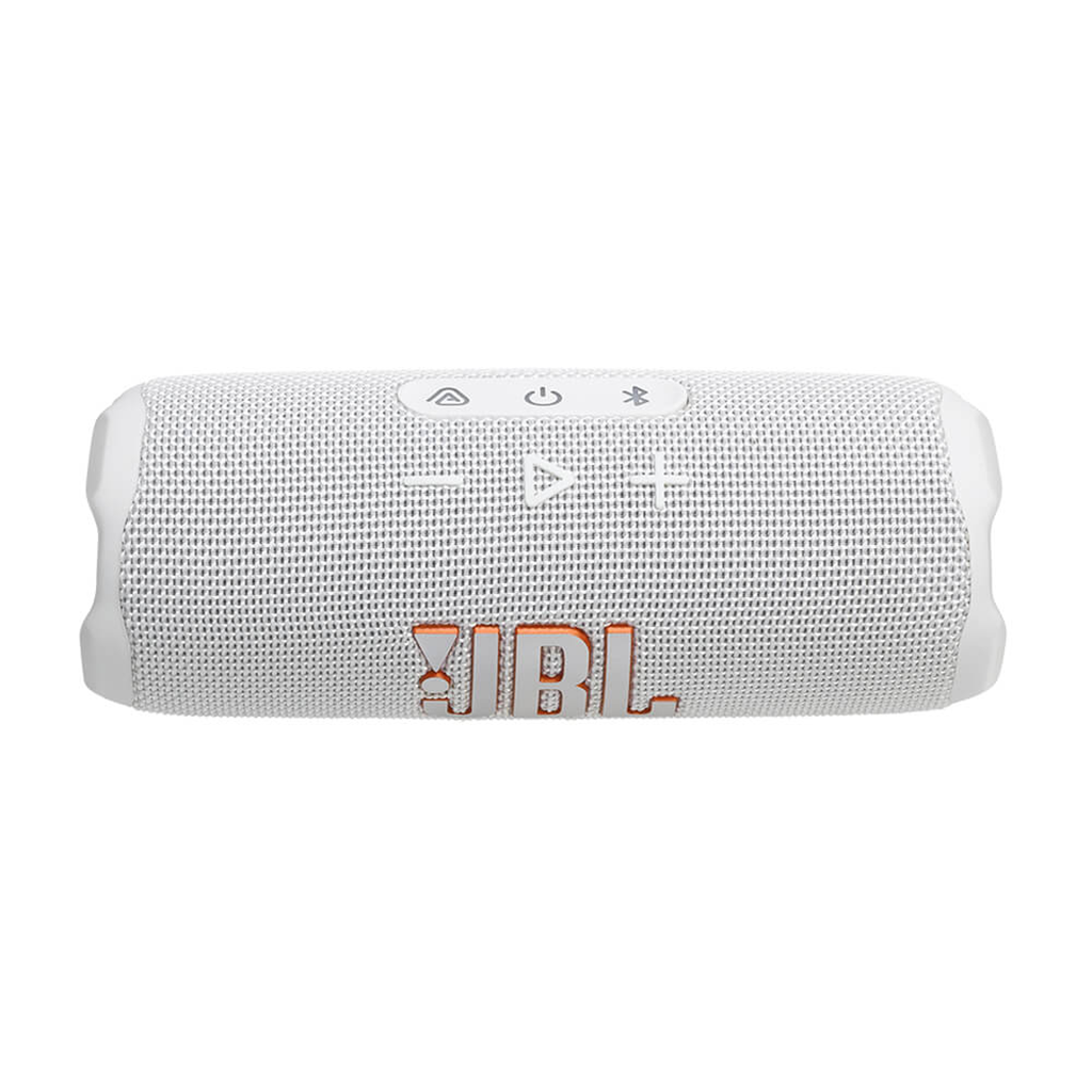 JBL White Flip 7 Portable Speaker