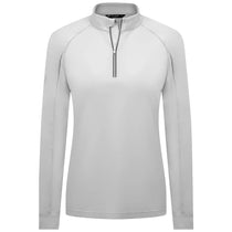 Levelwear Women's White Kinetic Midlayer Pullover