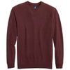 Johnnie-O Men's Maroon Freeman Fleece Crewneck Sweatshirt