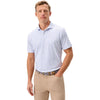 Johnnie-O Men's Viola Zona Drinks Performance Mesh Polo