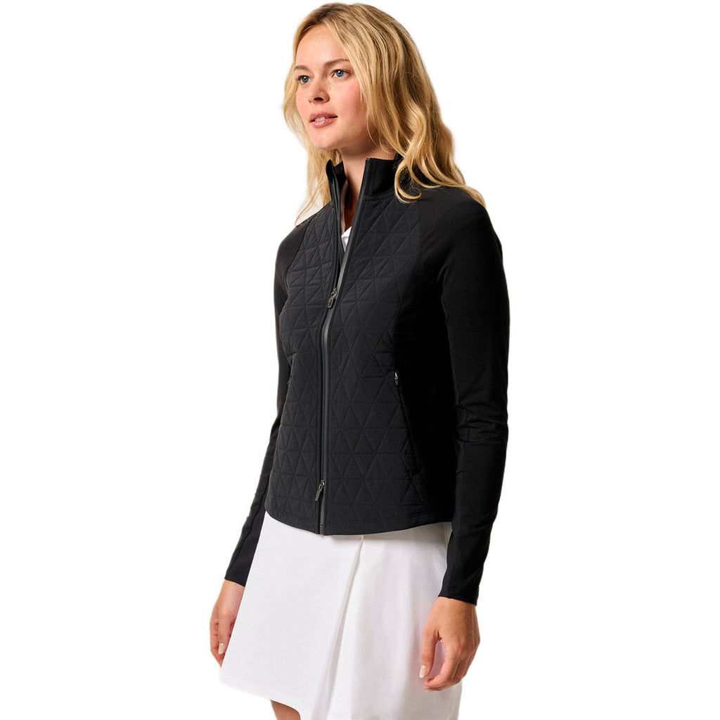 Johnnie-O Women's Black Hannah Performance Jacket