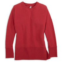 Johnnie-O Women's Crimson Brittany Crewneck