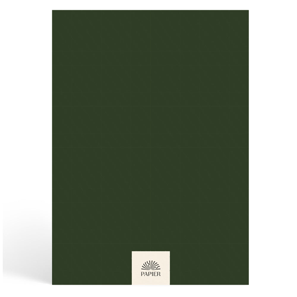 Papier Dark Green Joy Dotted Notebook