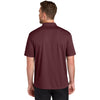 Port Authority Men's Burgundy Wearever Performance Pique Polo