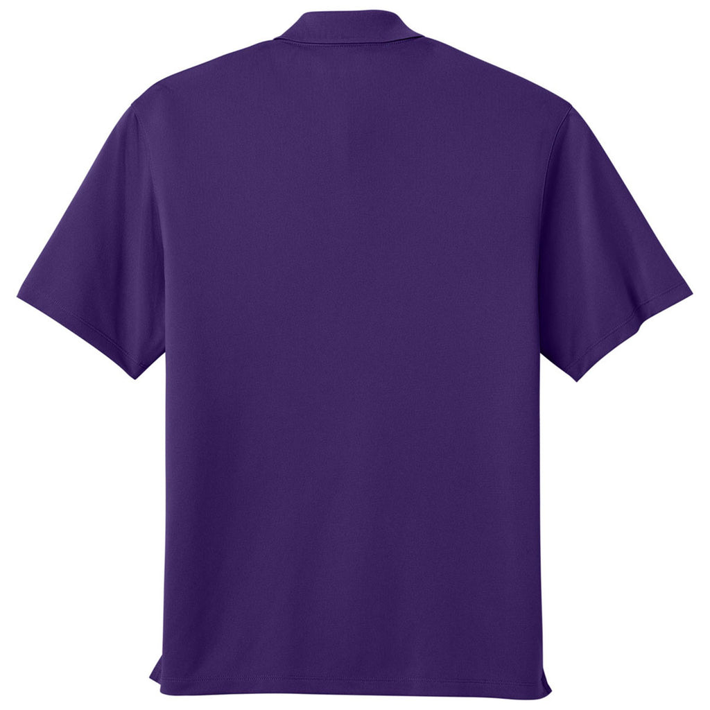 Port Authority Men's Prism Purple Wearever Performance Pique Polo