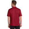 Port Authority Men's Rich Red Wearever Performance Pique Polo