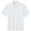 Port Authority Men's White Wearever Performance Pique Polo