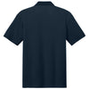 Port Authority Men's Night Navy Plaited Pique Polo