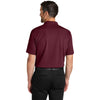 Port Authority Men's Club Burgundy Dry Zone Stain-Release Grid Polo