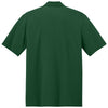 Port Authority Men's Hunter Green Dry Zone Stain-Release Grid Polo